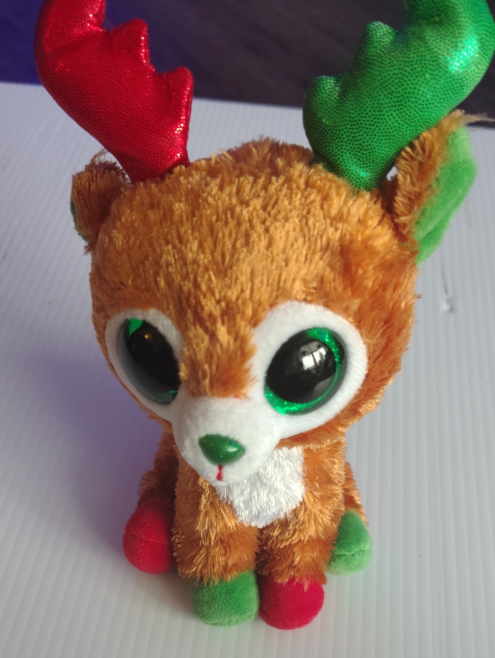 Ty Beanie Baby TySilk 2013 Tinseltoes No Swing Tag